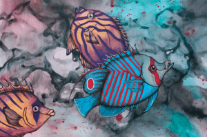 Caribbean Fish Painting