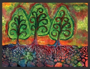 Three Sister Trees by Ann-Marie Cheung