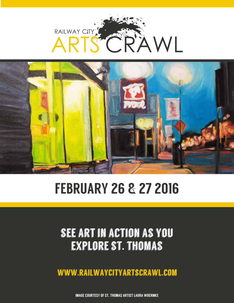 Arts Crawl Poster 2016