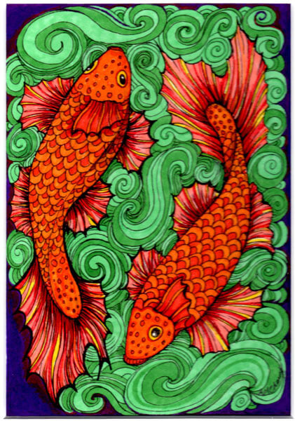 Two Fish by Ann-Marie Cheung