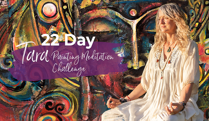 22 Day Tara Painting Meditation Challenge