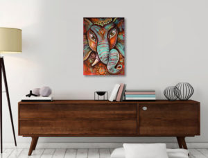 Ganesha (Original Painting) - Image 3