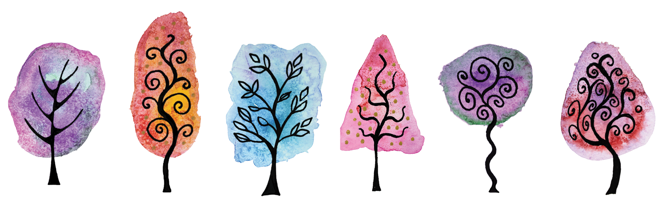 Trees Art by Ann-Marie Cheung